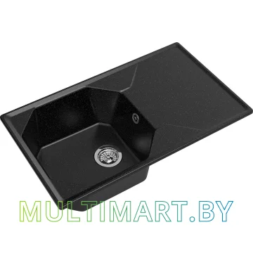 Кухонная мойка GranFest GF-U-840L (черный) картинка 2